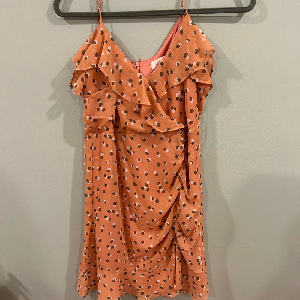 All In Favor L Pink dress with light pattern